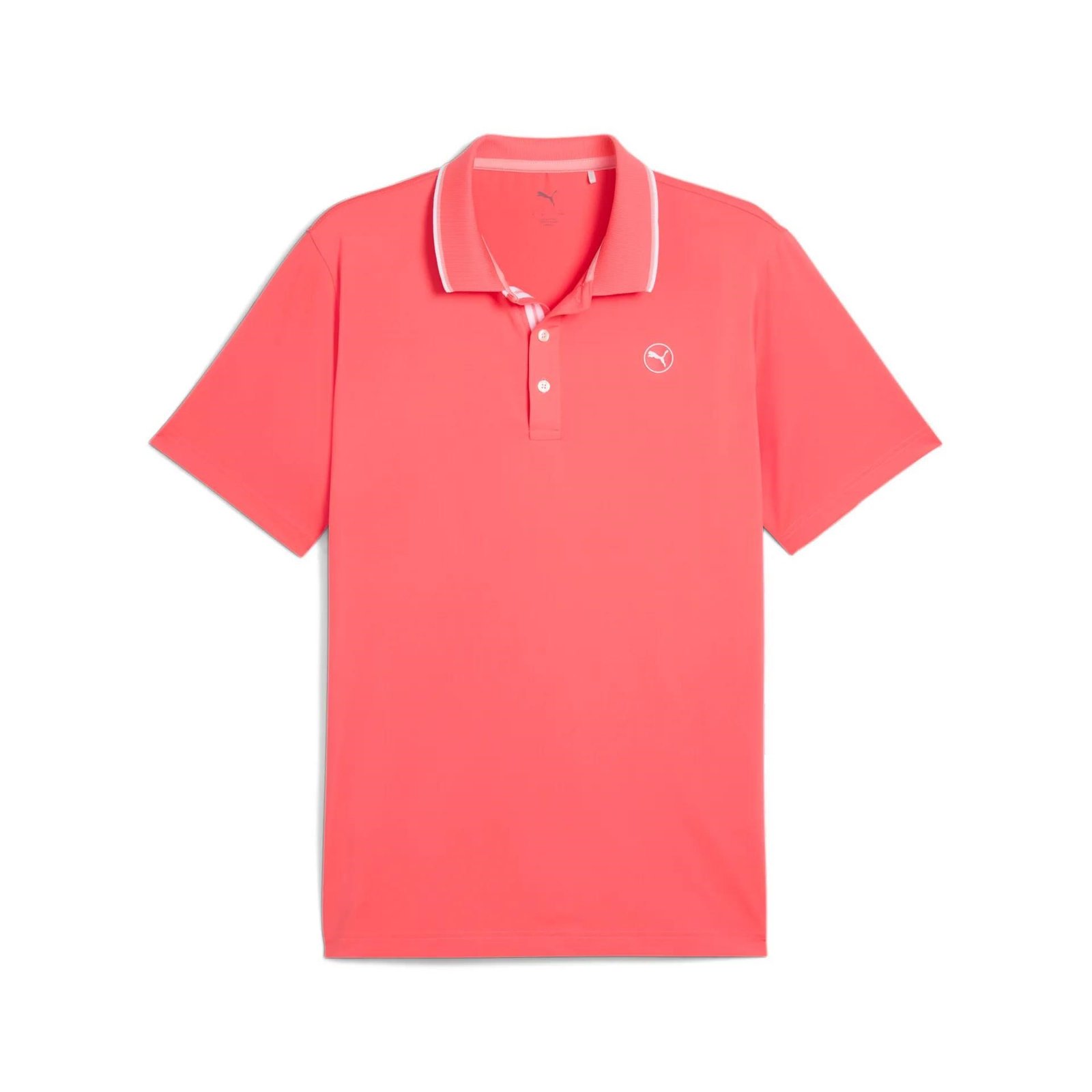 Puma Mattr Elevated Solid pánske polo, peach frost