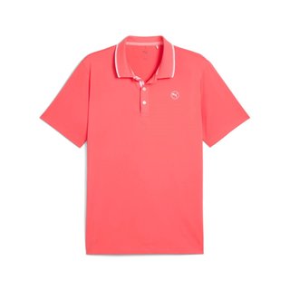 Puma Mattr Elevated Solid pánske polo, peach frost
