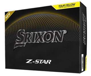 Srixon Z-STAR golfové loptičky, žlté