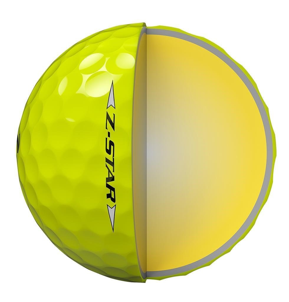 Srixon Z-STAR golfové loptičky, žlté