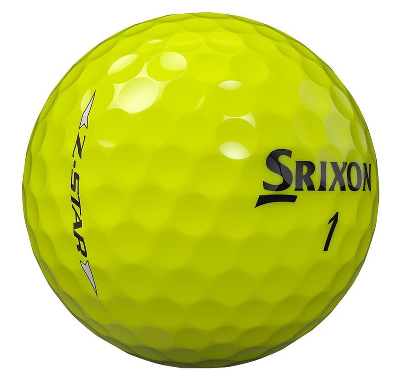 Srixon Z-STAR golfové loptičky, žlté