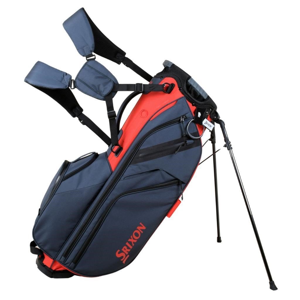 Srixon Premium stand bag, slate/červená