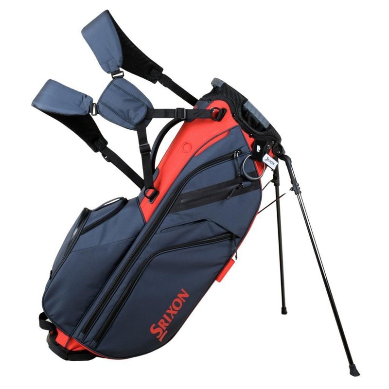Srixon Premium stand bag, slate/červená