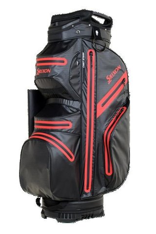 Srixon Waterproof cart bag, čierno/červený