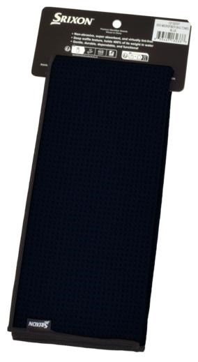 Srixon Tri-Fold MicroFibre uterák, čierna