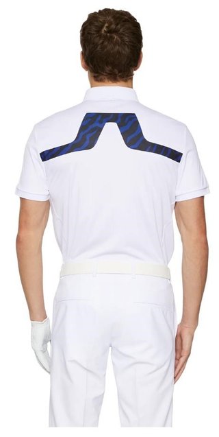 J.Lindeberg KV Print pánske polo, tour tiger clematis