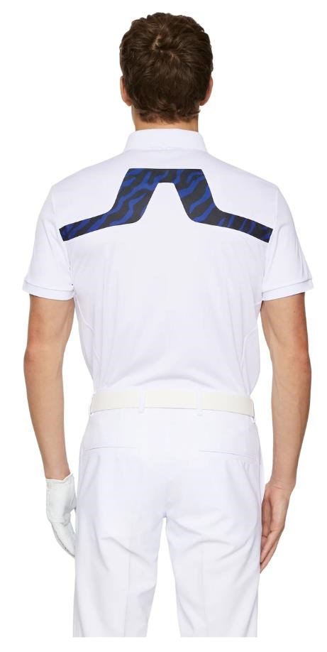 J.Lindeberg KV Print pánske polo, tour tiger clematis