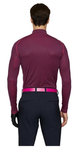 J.Lindeberg Ello Compression Print pánský top, tour geo navy
