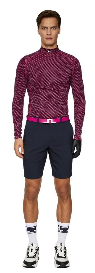 J.Lindeberg Ello Compression Print pánský top, tour geo navy