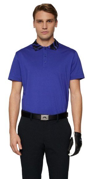J.Lindeberg Karter pánske polo, clematis blue