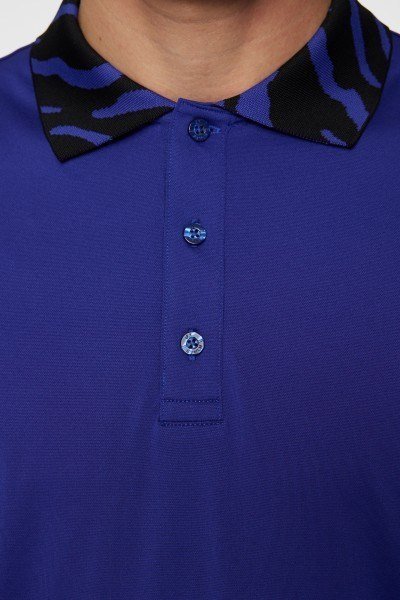 J.Lindeberg Karter pánske polo, clematis blue