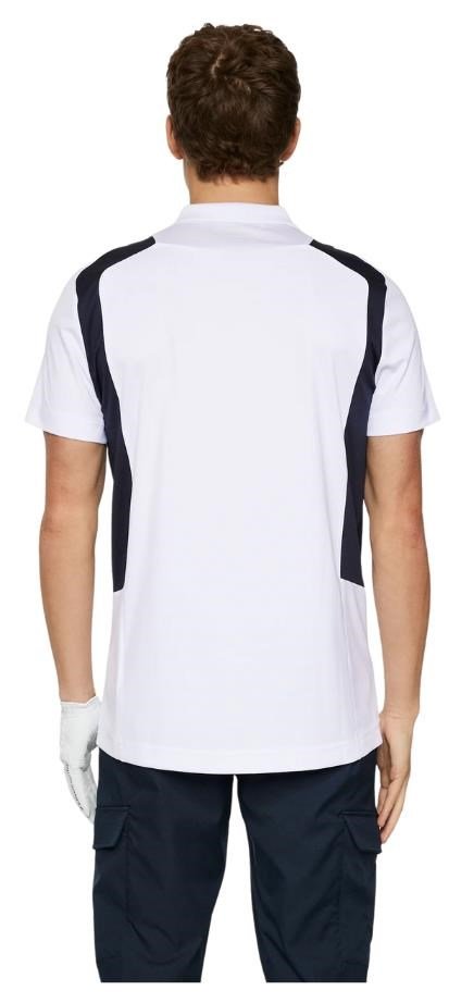 J.Lindeberg Legacy pánske polo, biele