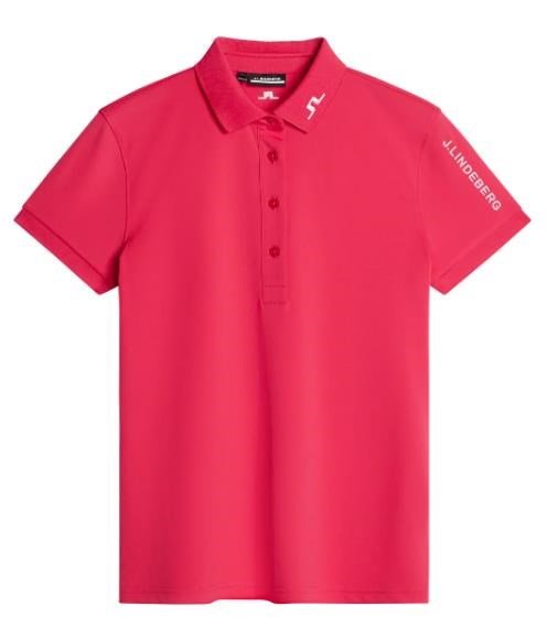 J.Lindeberg Tour Tech dámske polo, azalea