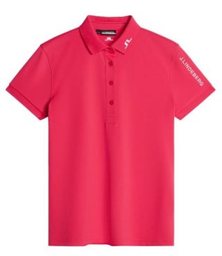J.Lindeberg Tour Tech dámske polo, azalea