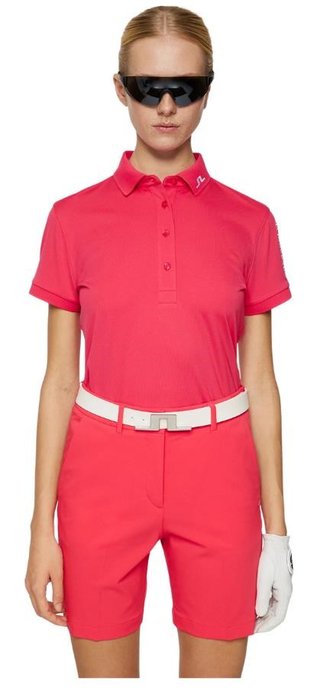 J.Lindeberg Tour Tech dámske polo, azalea