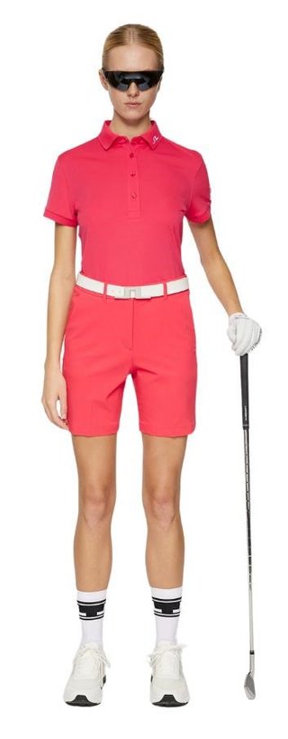 J.Lindeberg Tour Tech dámske polo, azalea