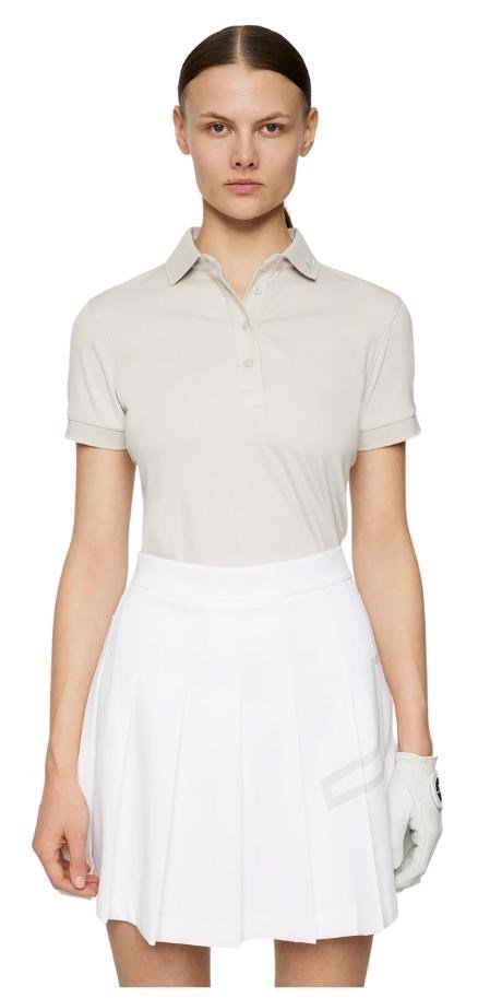 J.Lindeberg Tour Tech dámske polo, moonbeam