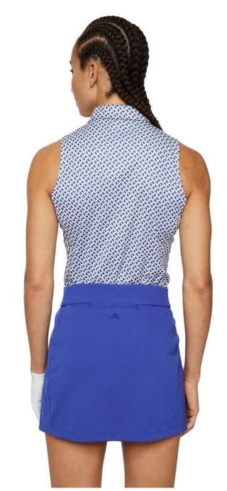 J.Lindeberg Dena Print Sleeveless dámske tričko, tour geo moonbeam