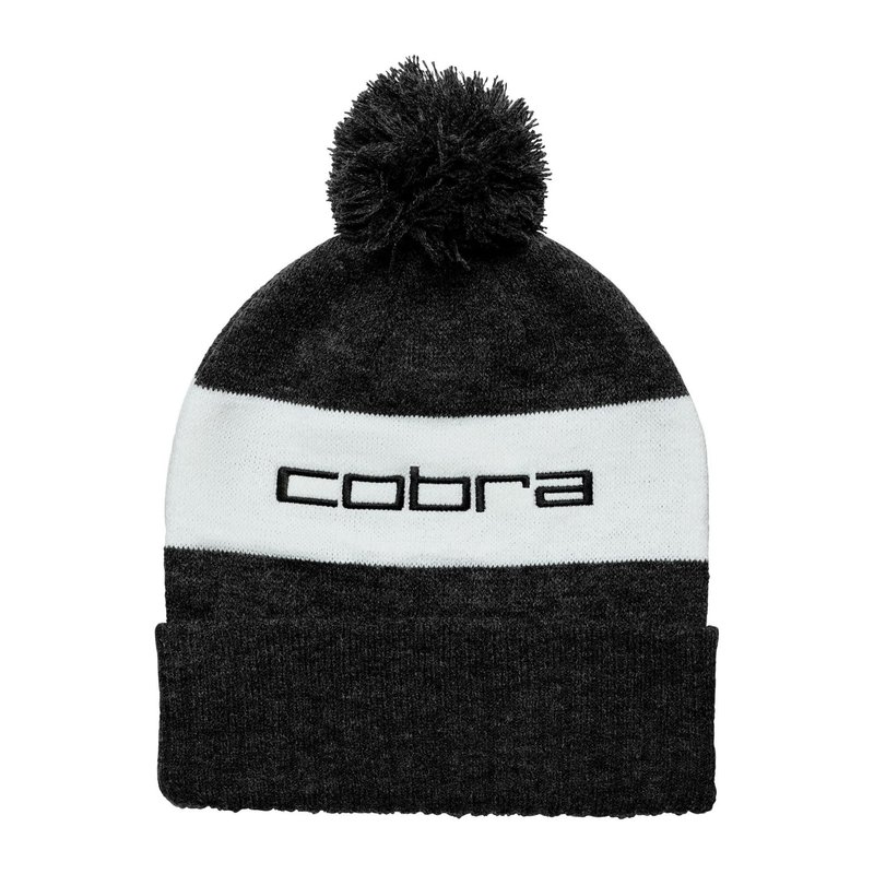 Cobra Pom Beanie zimná čepica, puma black/white glow