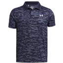 Under Armour Matchplay Printed detské polo, midnight navy
