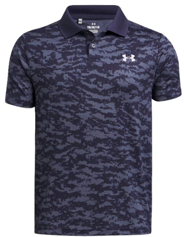 Under Armour Matchplay Printed detské polo, midnight navy