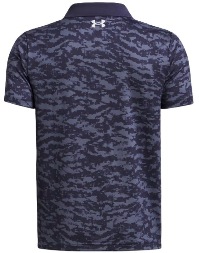 Under Armour Matchplay Printed detské polo, midnight navy