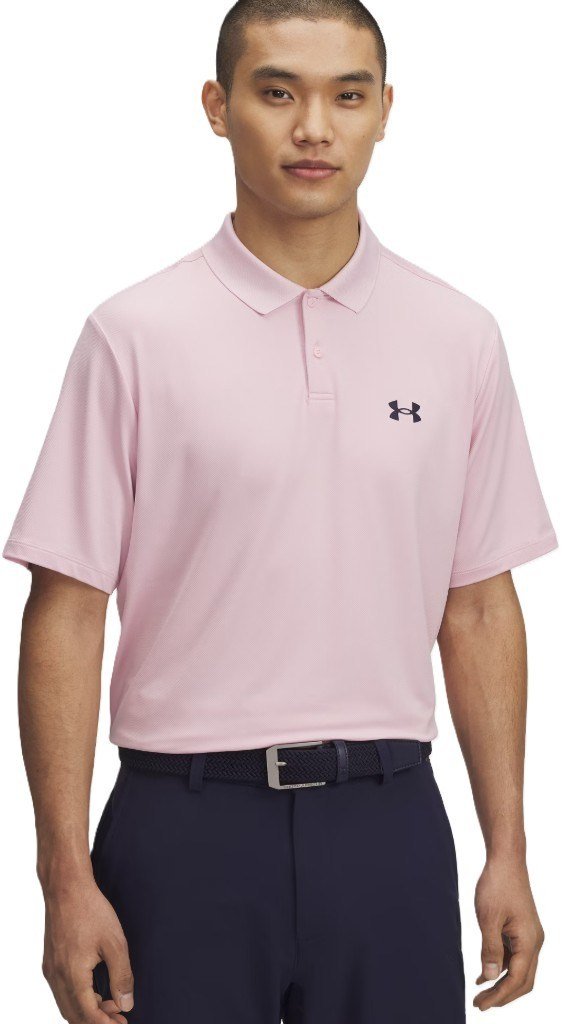 Under Armour Matchplay pánske polo, prime pink