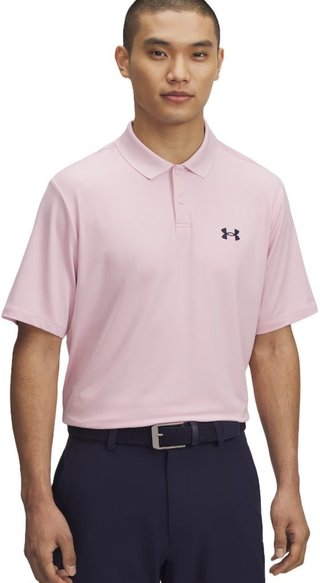 Under Armour Matchplay pánske polo, prime pink