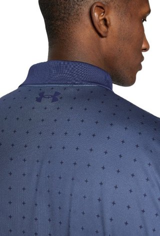 Under Armour Matchplay Printed pánske polo, midnight navy