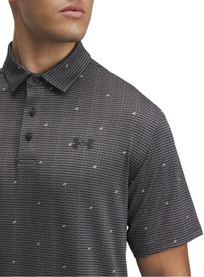 Under Armour Playoff 3.0 Printed pánske polo, castlerock