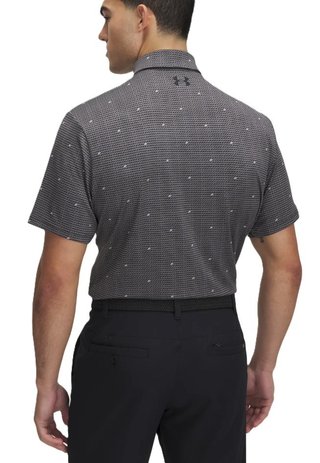 Under Armour Playoff 3.0 Printed pánske polo, castlerock