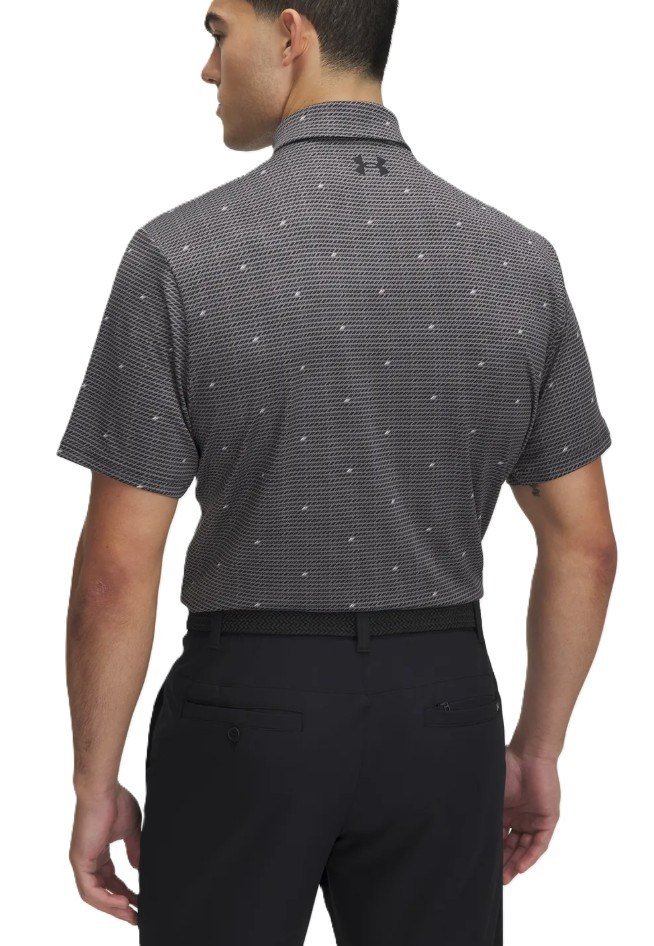 Under Armour Playoff 3.0 Printed pánske polo, castlerock