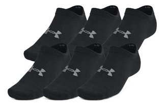Under Armour Essential No Show unisex ponožky (6 párov), čierne