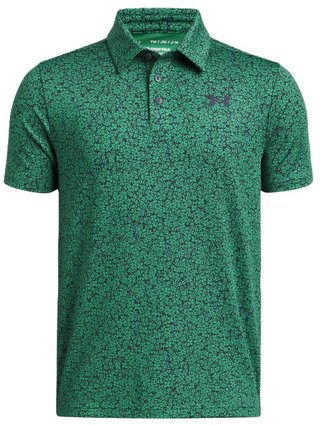 Under Armour Playoff Printed detské polo, team kelly green