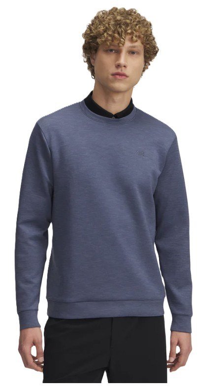 Under Armour Drive Midlayer Crew pánska mikina, downpour gray