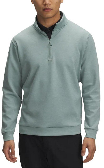 Under Armour Drive pánsky pulóver, silica green