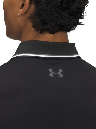 Under Armour Playoff 3.0 Rib pánske polo, čierne
