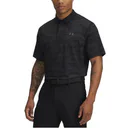 Under Armour Drive Chill Printed pánske polo, čierne