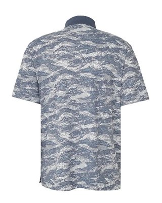 Under Armour Drive Chill Printed pánske polo, downpour gray