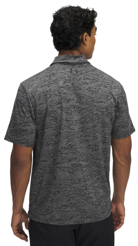Under Armour Drive Jacquard pánske polo, čierne