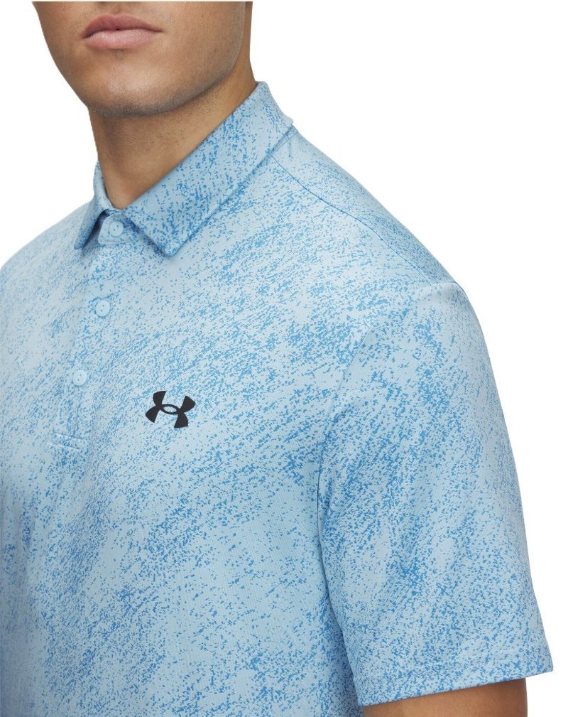 Under Armour Drive Jacquard pánske polo, stream
