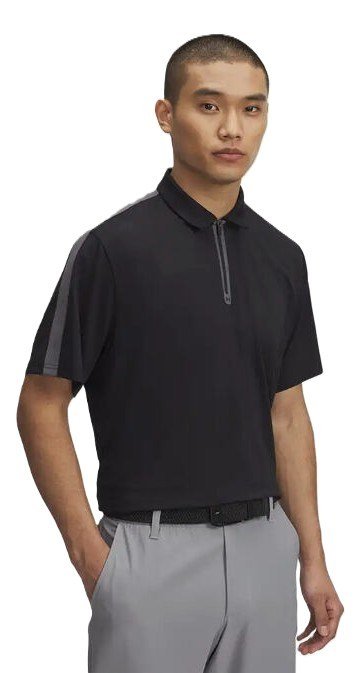 Under Armour Drive Zip pánske polo, čierne