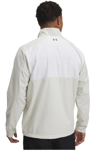 Under Armour Drive Wind Half Zip pánska bunda do vetra, summit white