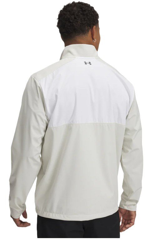 Under Armour Drive Wind Half Zip pánska bunda do vetra, summit white
