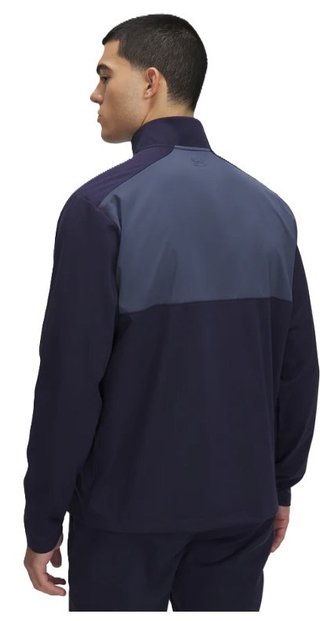Under Armour Drive Wind Half Zip pánska bunda do vetra, midnight navy