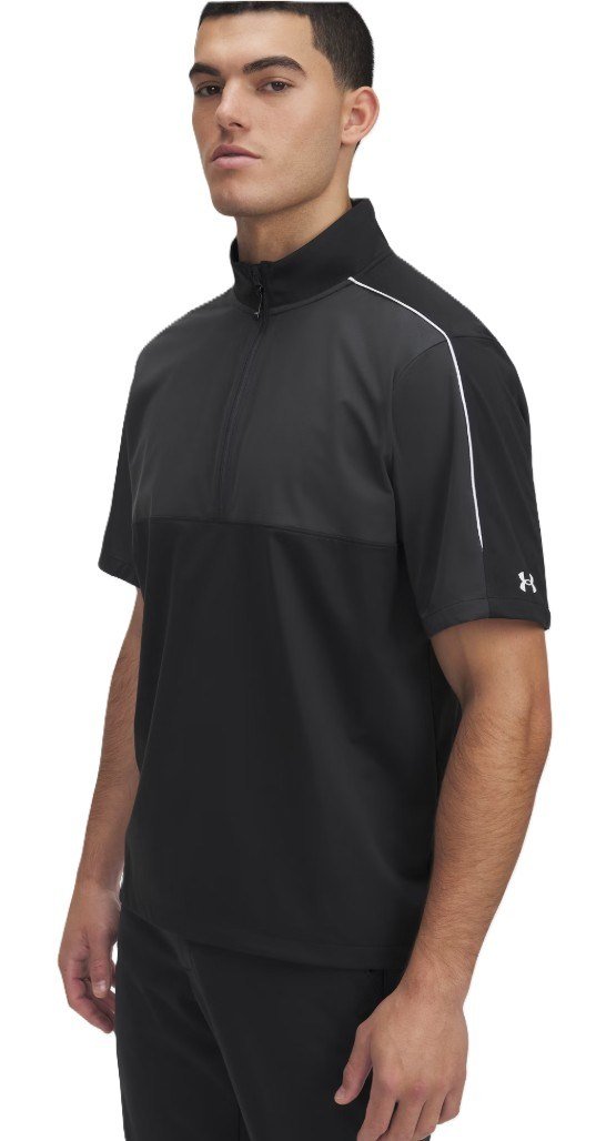 Under Armour Drive Wind Short Sleeve pánska bunda, čierna