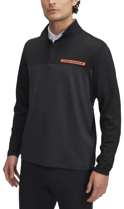 Under Armour T2G 1/4 Zip pánska mikina, čierna