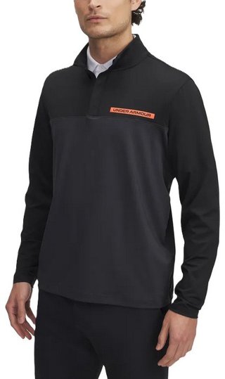 Under Armour T2G 1/4 Zip pánska mikina, čierna