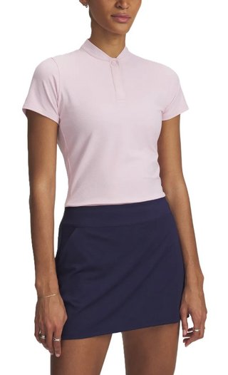 Under Armour Drive Chill SS dámske polo, prime pink