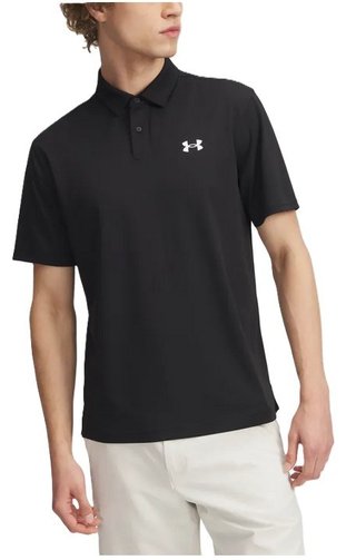 Under Armour T2G Pique pánske polo, čierne